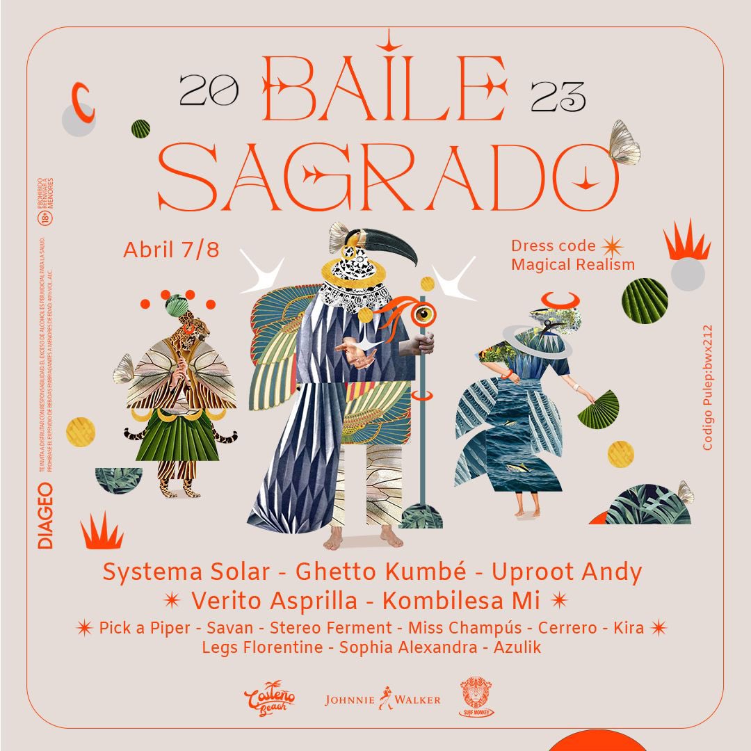 DiscosPacifico's tweet image. Verito Asprilla y su #mundolila 💜 al lado de @systemasolar1 @GhettoKumbe @Kombilesami @uprootandy y un cartel de lujo en Baile Sagrado 2023 en Guachaca en las playas de la Sierra Nevada de Santa Marta. 🏝️🔥

#TerritoriosDeOportunidad