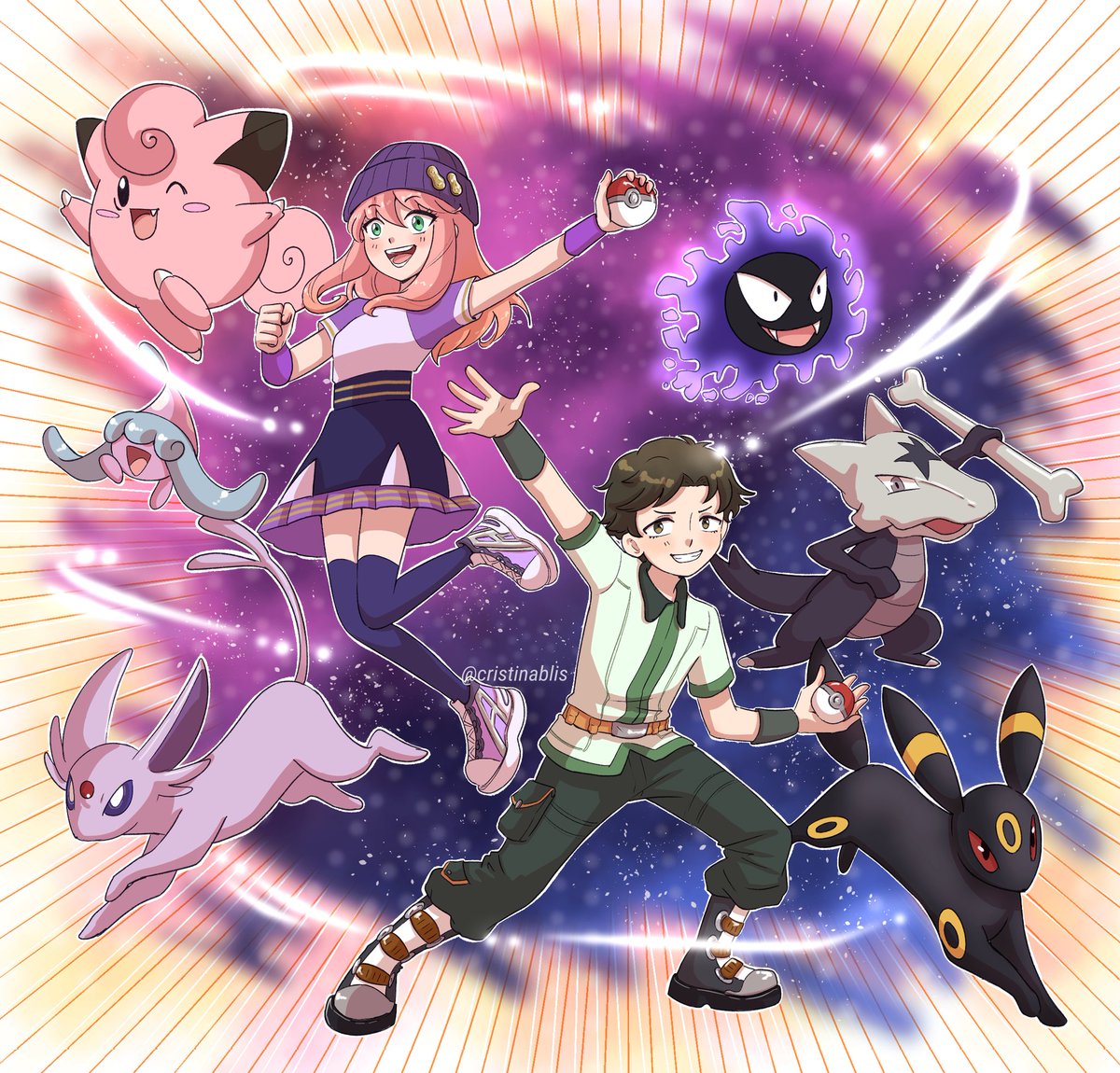 Cristina Blis on Twitter "Yesterday was Pokèmon day, and i drew this