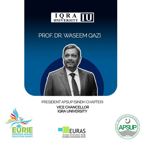 Apsupofficial1's tweet photo. We are delighted to announce that respected leaders of the higher education sector of Pakistan will be joining us at EURIE 2023 in Istanbul! https://t.co/chNNYfoU4j