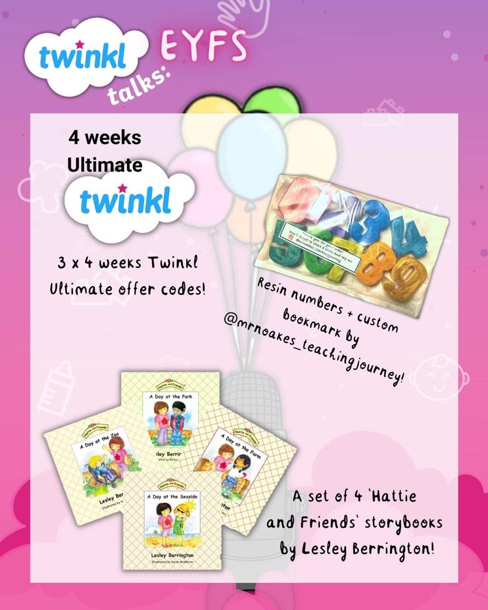 🎂 It's Twinkl Talks: EYFS's 1st Birthday! 🎂

ENTER OUR BIRTHDAY GIVEAWAY:
🎂 Like &amp; RT this post
🎂 Listen here: twinkl.co.uk/l/mbjz3
🎂 Comment on this post the emoji we tell you to in the bonus episode!

You have until Tuesday the 7th of March, good luck! 🎉