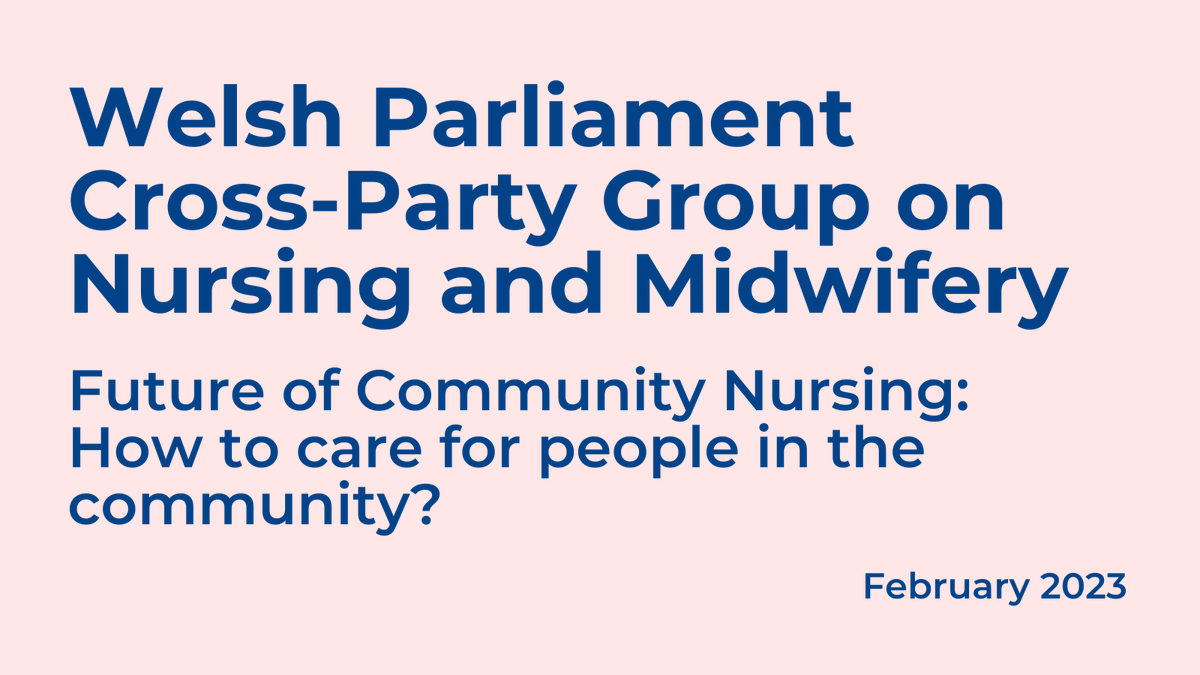Nursing &amp; Midwifery Cross-Party Group chaired by <a href="/JennyRathbone/">Jenny Rathbone</a> this evening in full swing. Great to hear from our speakers Paul Labourne and Chiquita Cusens about the future of district and community nursing in Wales.