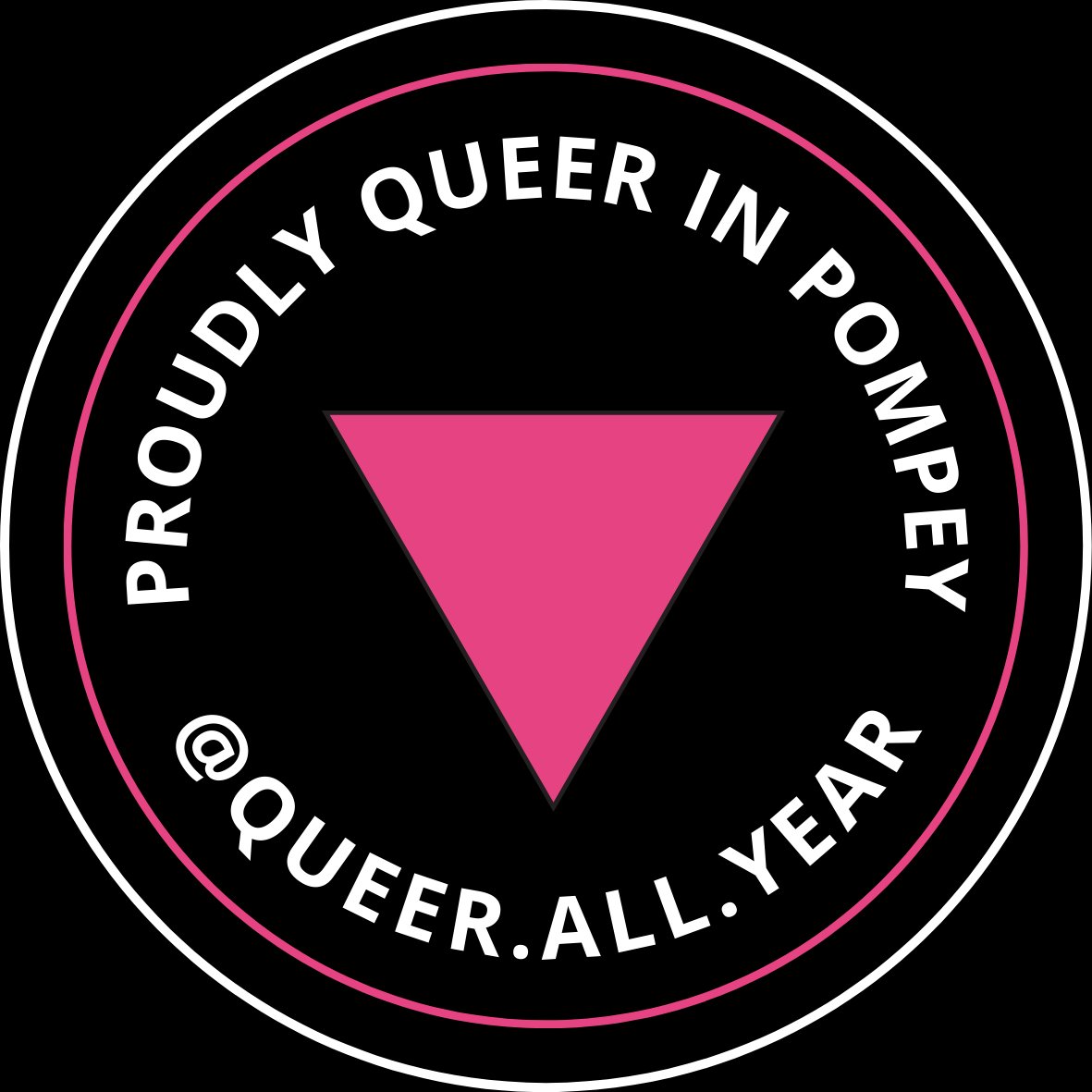Queer All Year is a celebration and elevation of all things queer in Portsmouth, and was set up to amplify the queer voices of our city and to support the activism aims of Portsmouth Pride. 
instagram.com/queer.all.year/

#LGBTplusHM #CreatingOurFuture
