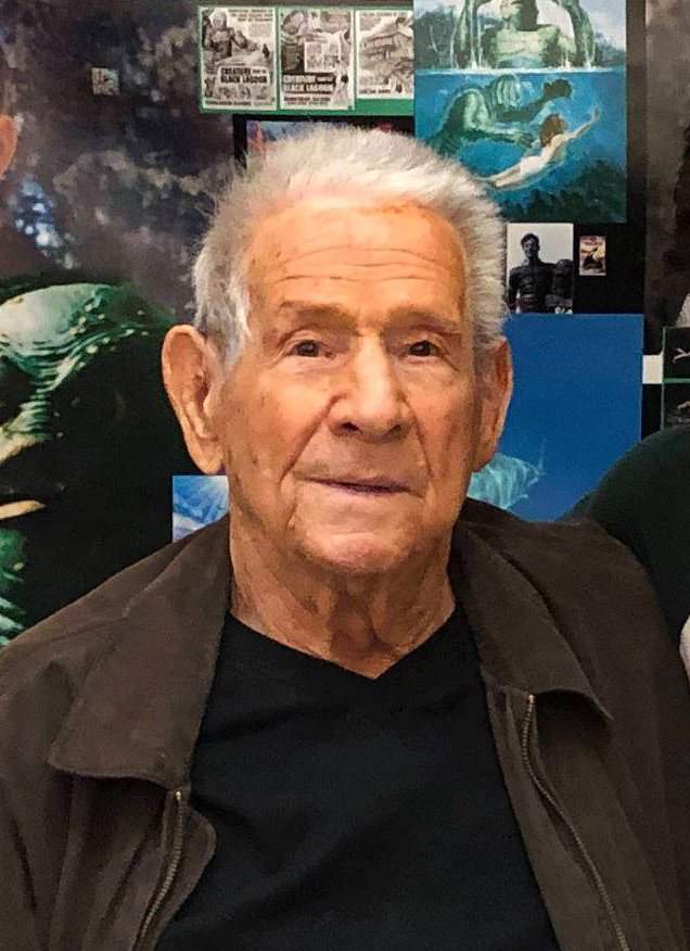 We just heard that one of the last of the greats has passed at 93.

Ricou Browning was an actor, producer, stuntman, and director, but he's best known for playing the Gill Man in CREATURE FROM THE BLACK LAGOON and its sequels. Rest in peace to a legend.