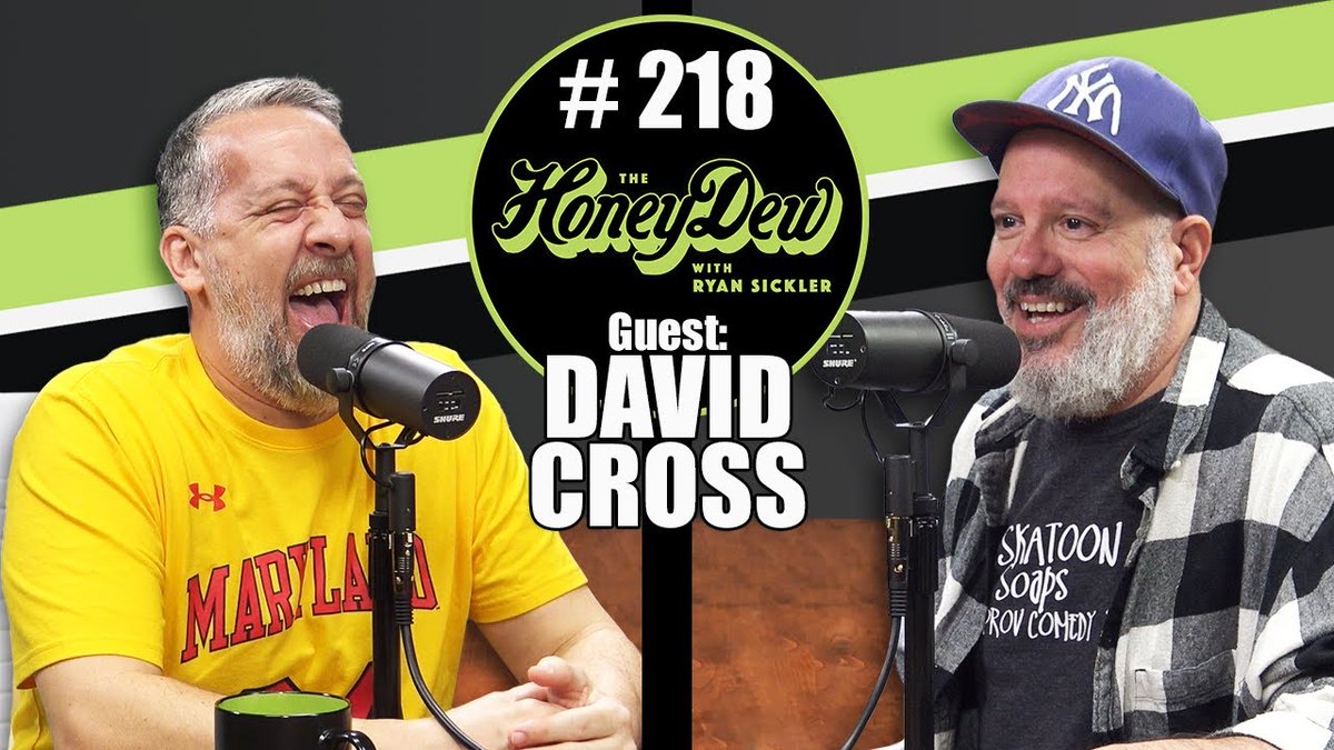 bjeaglefeather's tweet photo. HoneyDew Podcast #218 | David Cross https://t.co/kWCbm8sAE3 | The HoneyDew @honeydewpod @ryansickler @davidcrosss #highlighting the #lowlights of #life #RyanSickler #DavidCross #WorstDaddyInTheWorld #Fatherhood #HoneyDewPod https://t.co/HYrljfMBvd