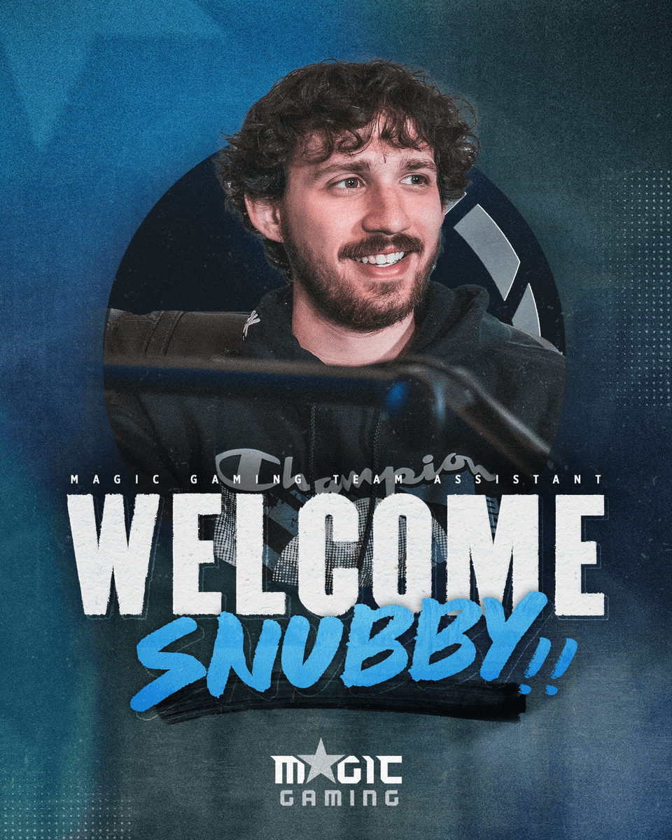 MagicGaming's tweet photo. Join us in welcoming @Snubby21 back to Orlando as our new Magic Gaming Team Assistant! 📋 https://t.co/g64pW6Dfnp