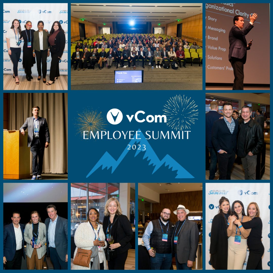 vComSolutions's tweet photo. vCom Employee Summit 2023 was an epic 48 hours filled with great discussions, brainstorming, hugs, laughs, celebrations, awards, and honors! Want to be there for our next Employee Summit?? We're hiring: https://t.co/EBn5QRAir5
#thestatusquosucks #vcomproud https://t.co/AtAf1RdCsG