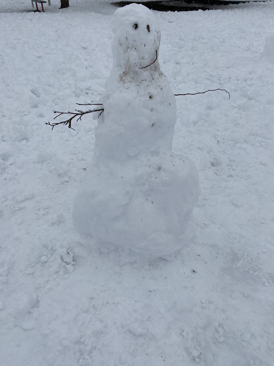 A great day for snow people!