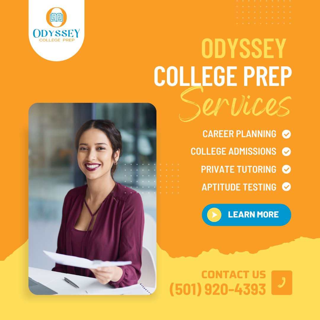 Together, we help students increase test scores, keep their grades up, assess their talents and connect them to careers, and seize scholarship opportunities to make admission into their dream school a reality.
*
*
*
#OdysseyCollegePrep #SATTest #ACTTest #StudyTips