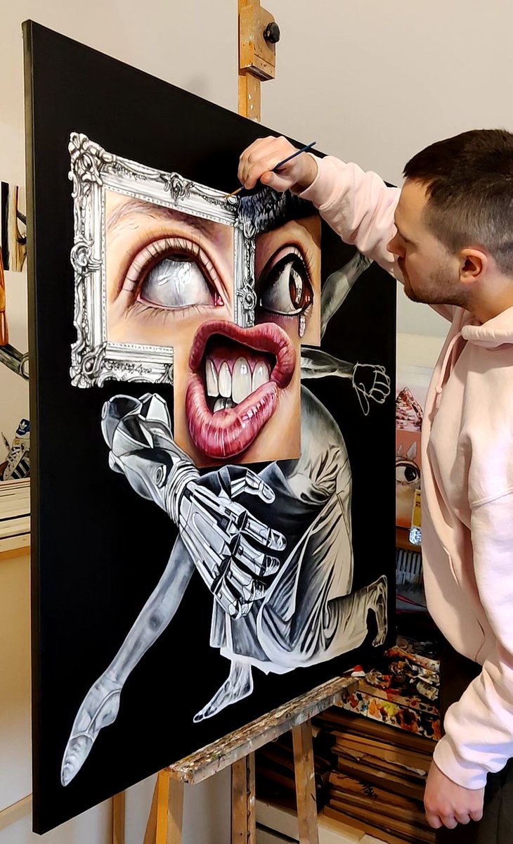 The finishing touches...