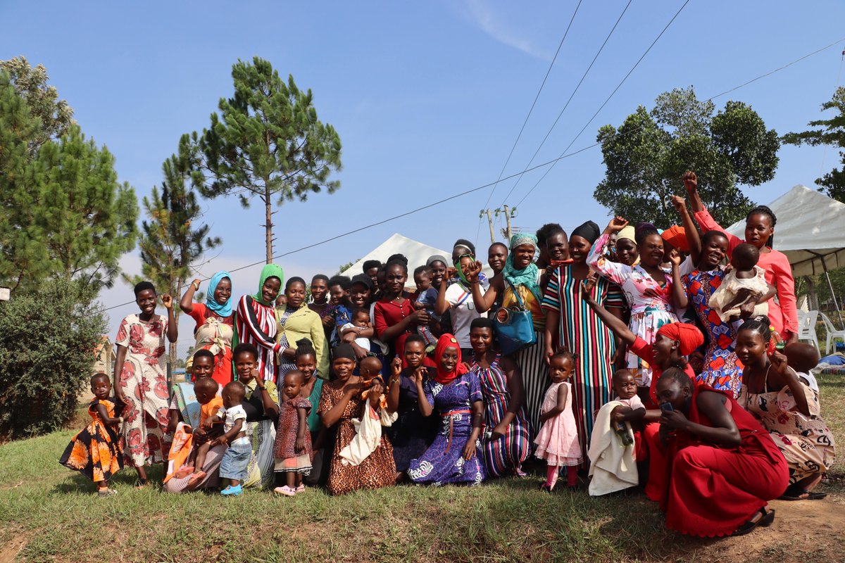 ACT4AFRICA's tweet photo. The day was full of excitement, faces covered with #smiles immersed with tears of #joy during the pass-out ceremony of the 120 #young mothers after completing a one-year training under the #Adolescent Mothers Program.  #Congratulations! 

#mentalhealthsupport  #TransformingLives https://t.co/Us6Hye0DdA