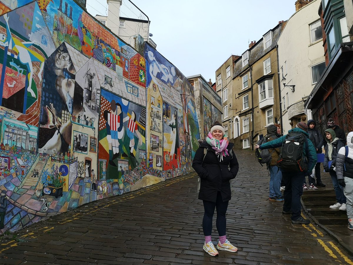 GeogWizard's tweet photo. Cold and wet all day in Scarbados but Y12 have been geography warriors. No complaints and lots of fieldwork. Fantastic introduction to Scarborough. #itwasverycold #horizontalrain #changingplaces https://t.co/OimWSzJ5Gg