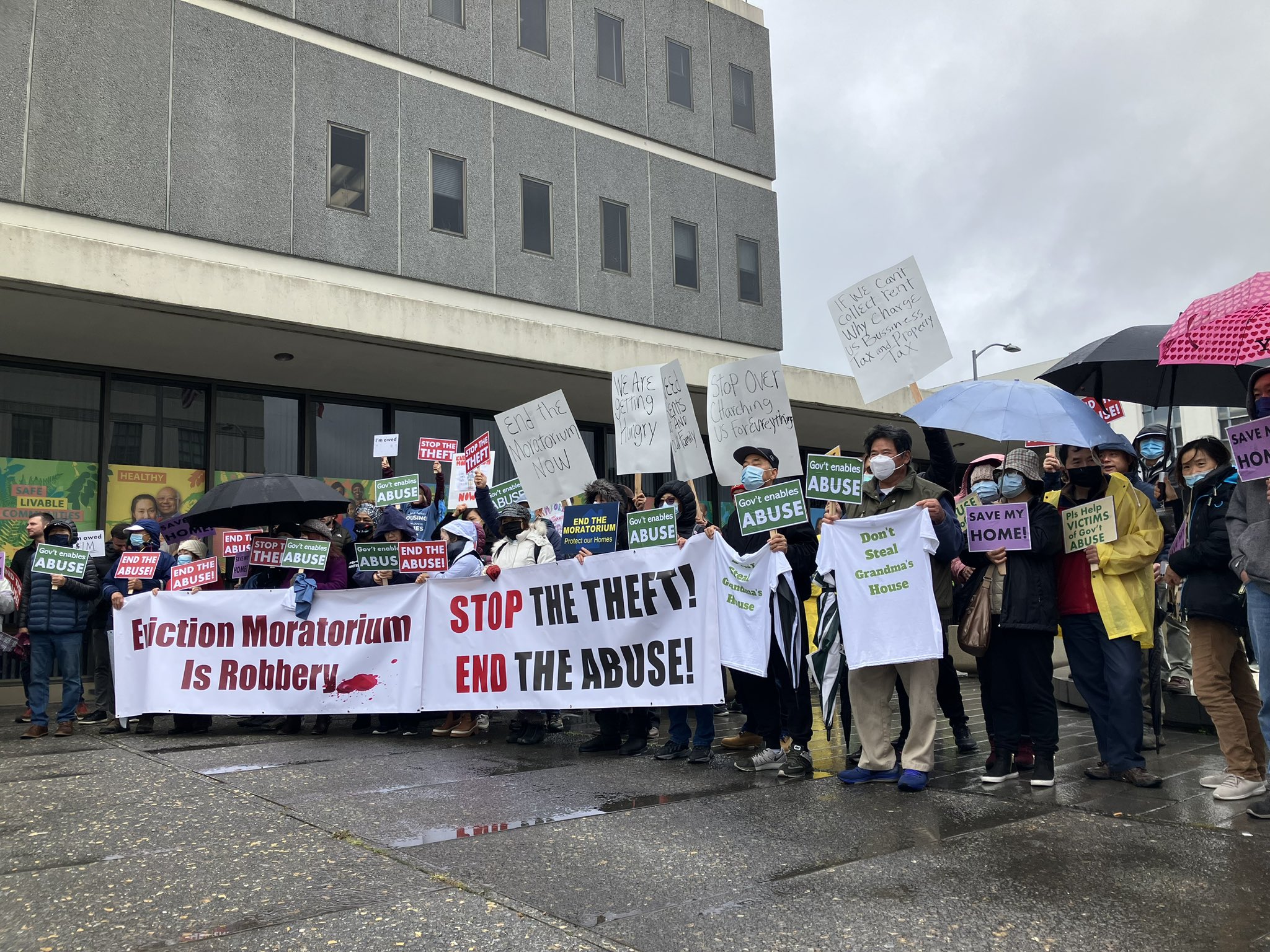 Natalie Orenstein on Twitter "Dozens of landlords & supporters are