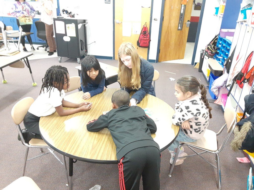 bcearlycollege's tweet photo. BCEC/MC students joined Read Across America and read some books to students at Johnston Elementary School on Tuesday. It was a win-win for everyone involved. #WeAreBCS #BCSadvantage #PublicSchoolProud #ReadAcrossAmerica @JohnstonElementary https://t.co/Y1CLr5L8oJ