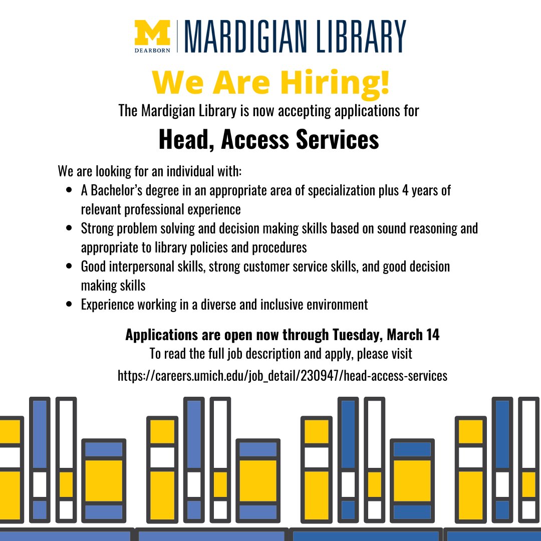 Mardigian Library tweet media