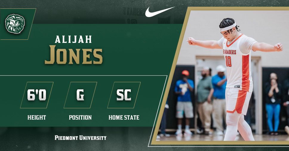 Blessed to receive my first offer from Piedmont University! <a href="/Coach_Cavin/">JC Cavin</a> <a href="/Coach_Neeley/">Greg Neeley</a> <a href="/RedRaiderBball/">Coach Anderson</a>