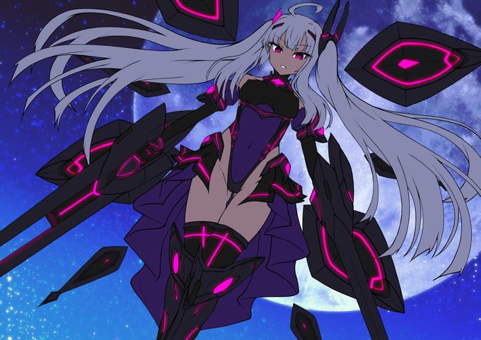 今回は背景がないと影が入れづらいので背景を先に用意。いつもはブラシ影入れなければ影レイヤーは2だけど今回は3行くかな? 