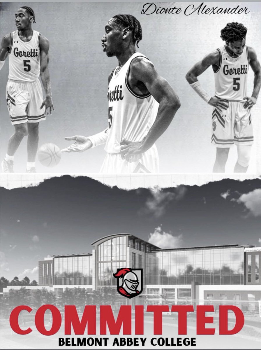2023 <a href="/GorettiBball/">Goretti Boys Hoops</a> G Dionte Alexander has committed to Belmont Abbey, I’m told. The 6’3 senior was named 1st Team All-BCL and becomes the second DMV commit for the Crusaders, with the other being Hayfield’s DJ Holloway. AC Dave Matturro making a splash.