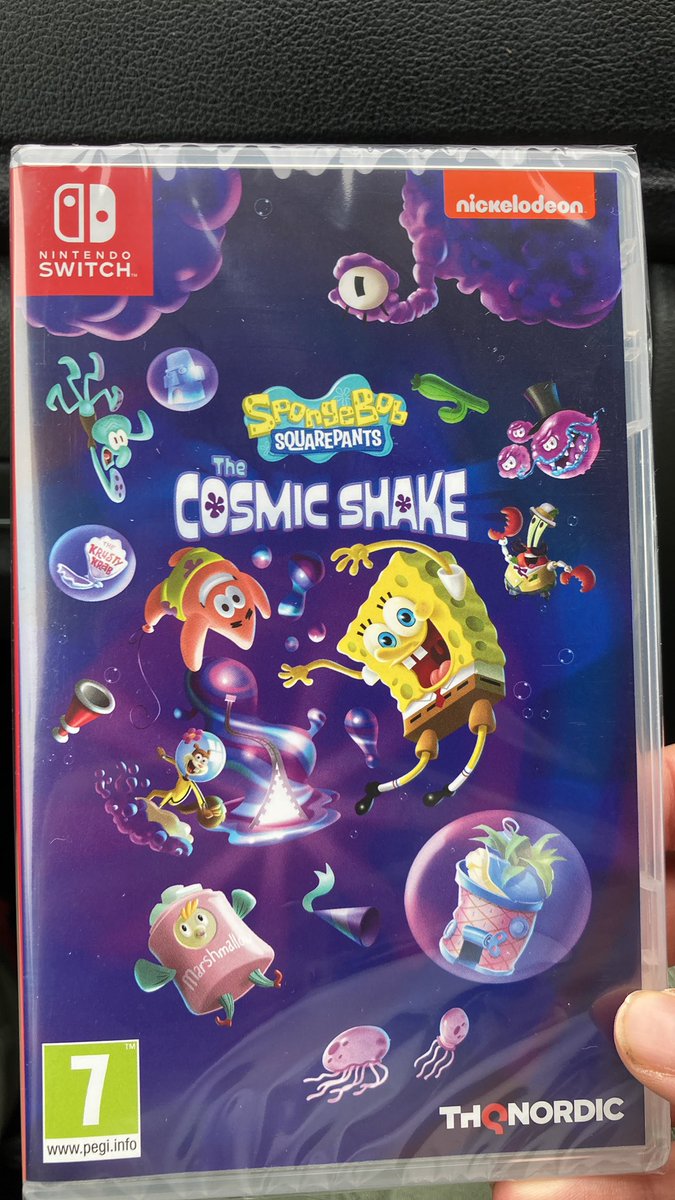 GroveJoe1's tweet image. Look what I got today #Nintendo #NintendoSwitch #Nickelodeon #NickelodeonUk #SpongeBobSquarepants #SpongeBob #Games #Gamers