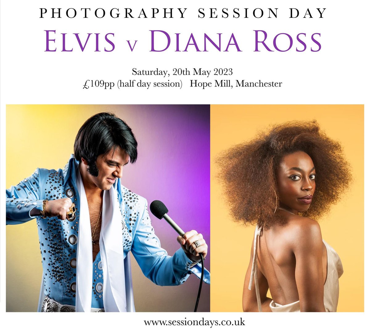 Just launched!

sessiondays.co.uk/events/Elvis-v…