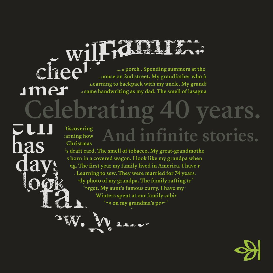 It's our birthday! Today marks the 40th anniversary of Ancestry - 40 years and infinite stories of personal discovery through family history. Follow along with us this year as we honor key moments in Ancestry’s history. #WeAreAncestry