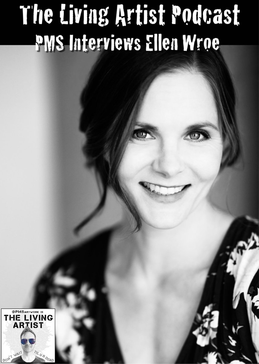 PMSArtwork's tweet photo. So much fun interviewing @ellen_wroe on The Living Artist! Check out this episode and learn more about Ellen’s awesome work in the acting world! 😎🎙️🙌🏼

https://t.co/kkg6CdvhMT

#thelivingartist #artpodcast #ellenwroe #pmsartwork https://t.co/gR446k5ayg