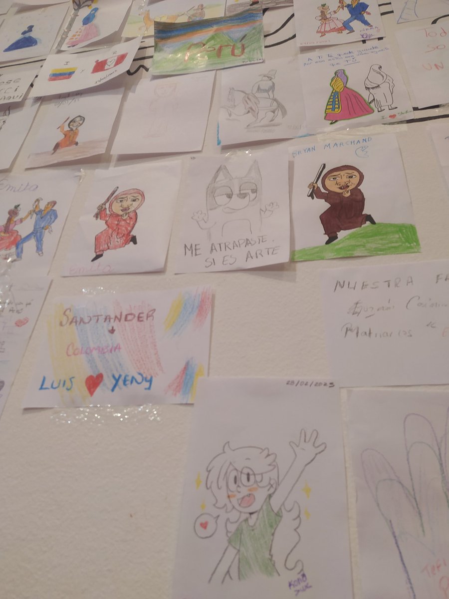 KonaNeko2's tweet image. Dejando mi huellita en el museo de arte de Lima uvu~✨❤️

#calartsstyle #calartdesign #calarts #ilustraciontradicional