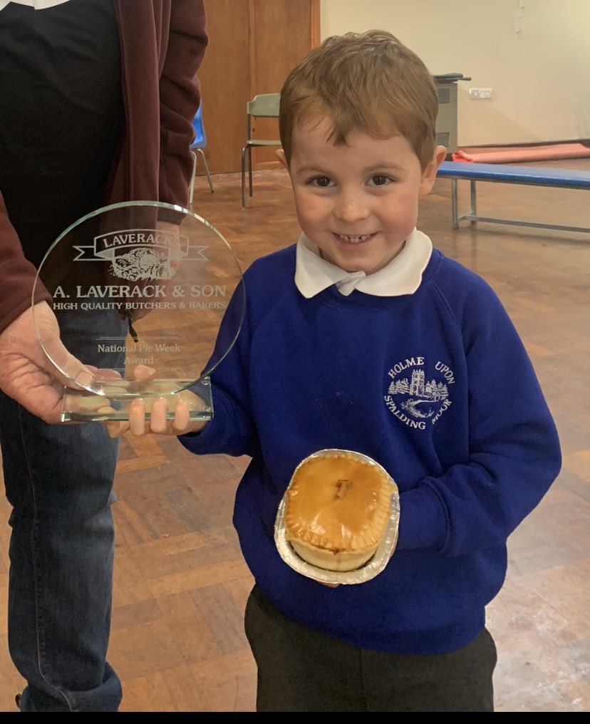 HOSM Primary (@hosmprimary) on Twitter photo It’s British Pie Week next week and our annual competition is well underway! In association with <a href="/ButchersLav/">Laveracks Butchers</a> we will be announcing our winner on the 10th March. Last year’s winner (pictured) is defending his title! It’s British Pie Week next week and our annual competition is well underway! In association with <a href="/ButchersLav/">Laveracks Butchers</a> we will be announcing our winner on the 10th March. Last year’s winner (pictured) is defending his title!