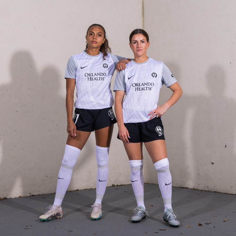 ORLPride's tweet photo. In addition to new numbers, we will become the first NWSL team to update to dark shorts due to period concerns, continuing our investments in providing first-class player experience and care.