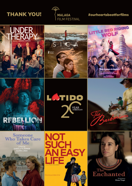 latidofilms's tweet photo. 8 FILMS in @festivalmalaga 
#ourheartsbeatforfilms
#20yearsoffilms https://t.co/B7J8A9VidC
