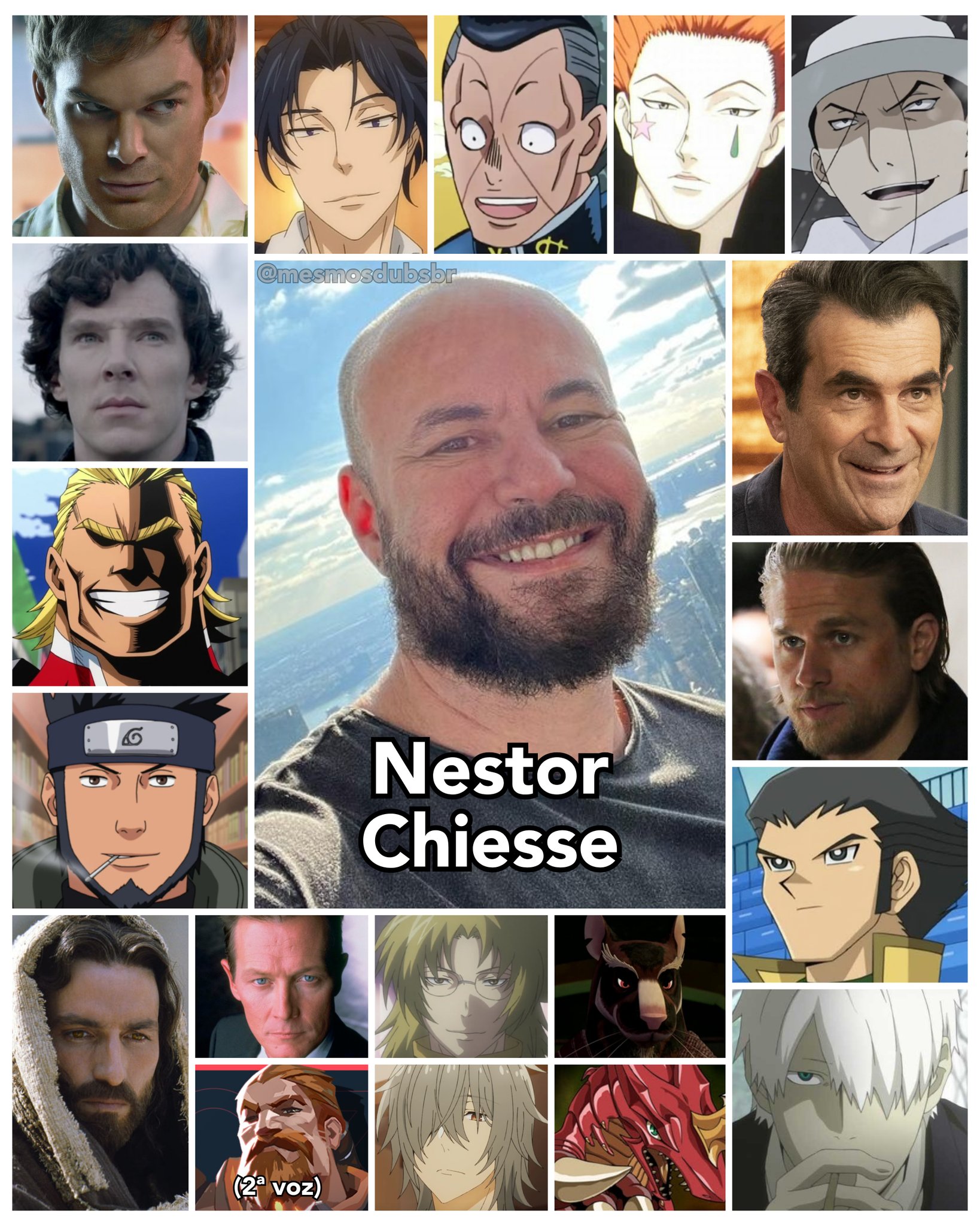 Nestor Chiesse - Personagens 