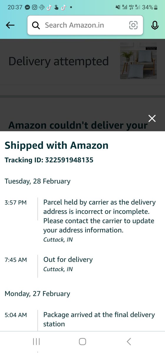 RanjitSamal2109's tweet photo. Hi @amazonIN !! What happened to Your door to door delivery promise ? Yoir deli ery partner is asking us to travel 3 kms away to pick our orders ..help?? #customerservice #unethical maybe learn from @Flipkart ? https://t.co/vBysbgghCG