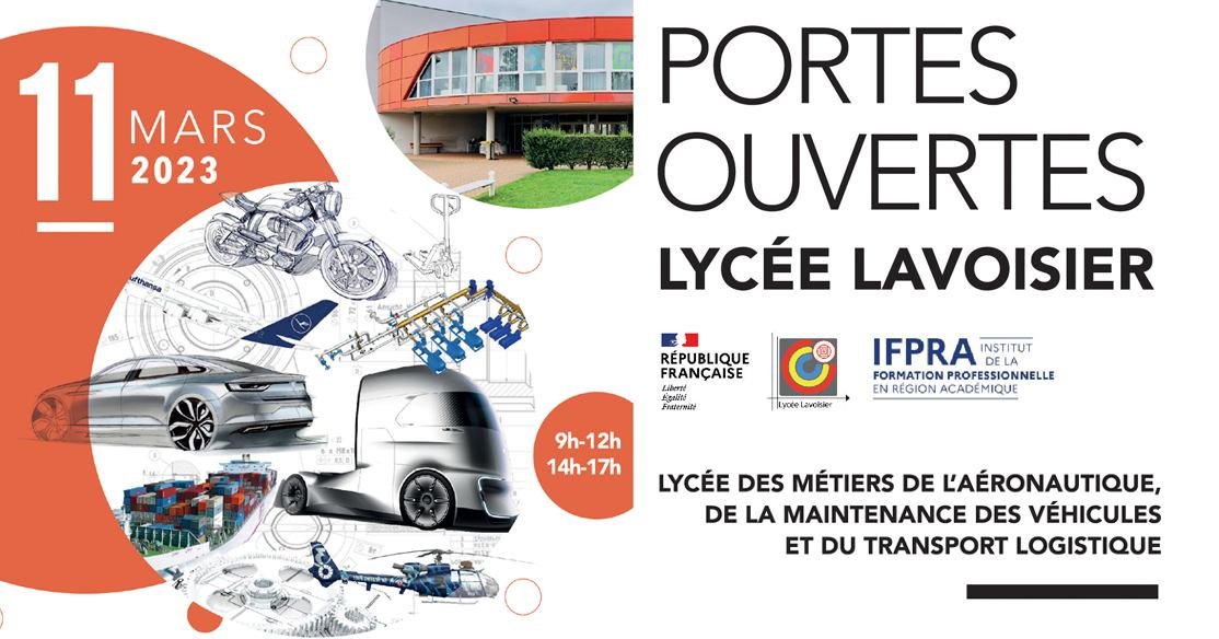 R0bertAndrew's tweet photo. Journée portes ouvertes, samedi 11 mars 2023, élèves, étudiants, parents, professionnels, venez nombreux découvrir le lycée Lavoisier et ses formations...
#bacproctrm #bacproaéro #lycéelavoisier #bacproGATL #bacproREPCAR #bacproTCI #acnormandie #régionnormandie #btsmv #bacpromv https://t.co/QoZRWN9JPT