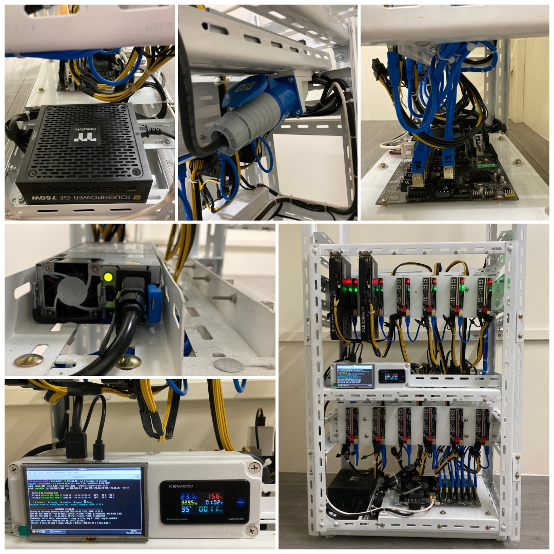 valdusminer's tweet photo. VD2207V1 #Sub rack support 12GPU # Hiveon OS #VD2207V1 #VALDUSMINER #Thailand #หุ้นไทย #www.valdustelecom.com #ETHW #Bitcoin #bitkub #Binance #Ergo #RVN #GPU #Mining #ETC #NEXA #Kaspa #rxd https://t.co/Qzh16Q706o