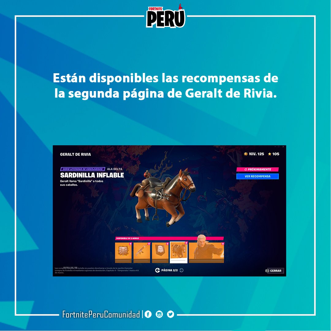PeruFortnite's tweet photo. Actualización 23.50🔥 (Parte 2)
#Fortnite https://t.co/EBeTd2m5h1