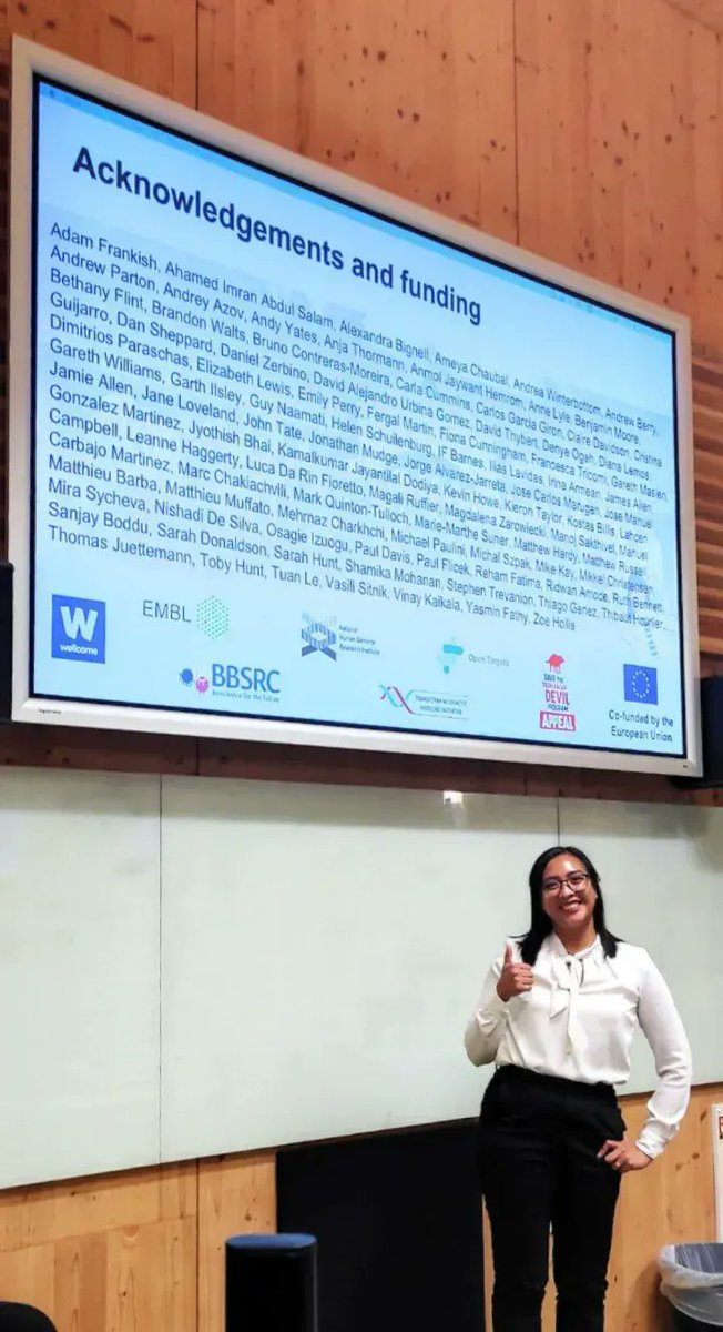 ensembl's tweet photo. We are back with our #teamsembl blog series! This month, we talked to @mirloupa from the @emblebi #Ensembl #Outreach team. Read more about Louisse's experience and how she ended up becoming an outreach officer in our blog π©π½βπ»
β‘οΈ https://t.co/drnOiCaBGP
#WomenInSTEM #Career https://t.co/uKA0WYH9NT