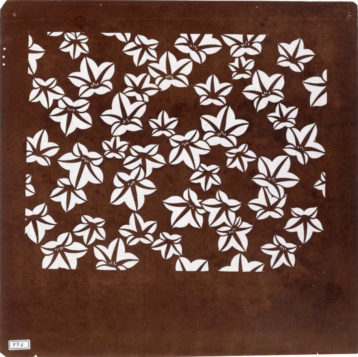 presentcorrect's tweet photo. Pattern lovers, an extraordinary collection of late 19thC/20thC Japanese stencils, used for repeat textile printing. 
https://t.co/2ne1bztLT5

Over 1500 of them. https://t.co/cgMGH3qKNG