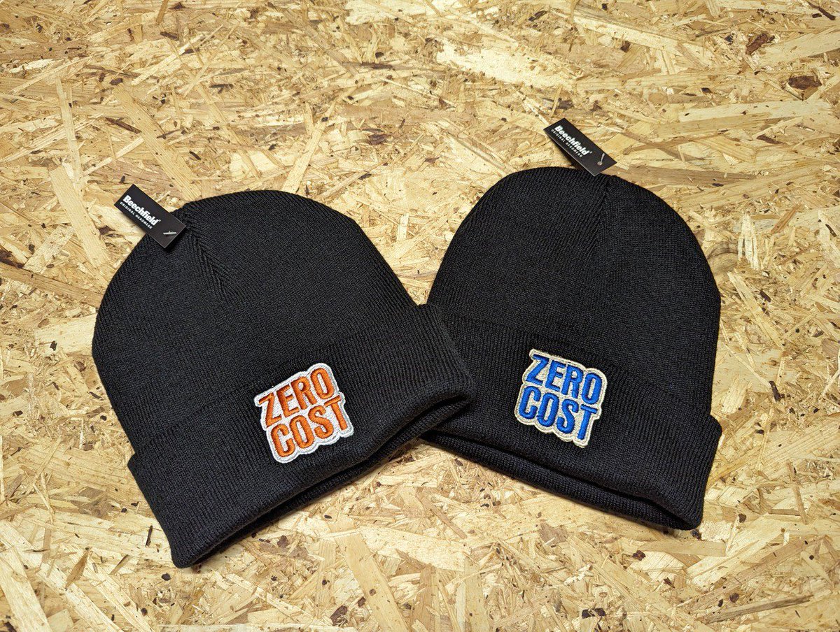 Take a look at these new beanies we created earlier this month for @ZeroCostBand 
#merchandise #custommerch #merchstall #custombeanies