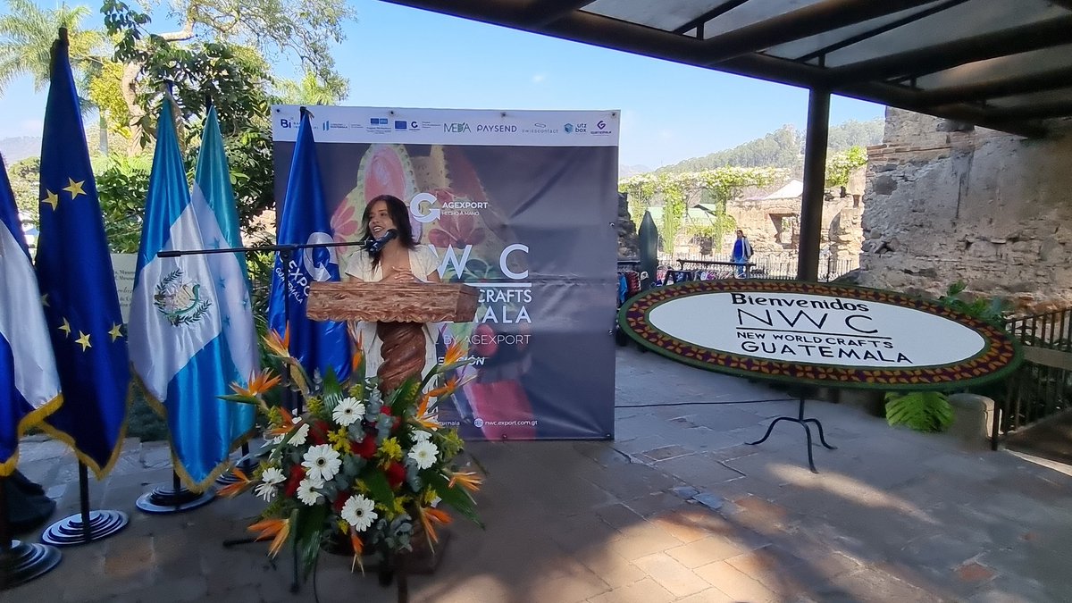 Inicia el acto de inauguración de la 16 edición de #NWC2023 de <a href="/handmadegt/">HECHO A MANO - AGEXPORT</a> de <a href="/AGEXPORTGT/">AGEXPORT</a>
#ExportacionesGt