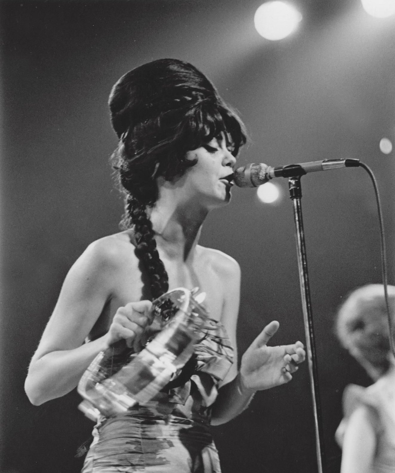 Happy Birthday to Cindy Wilson of The B-52s.    