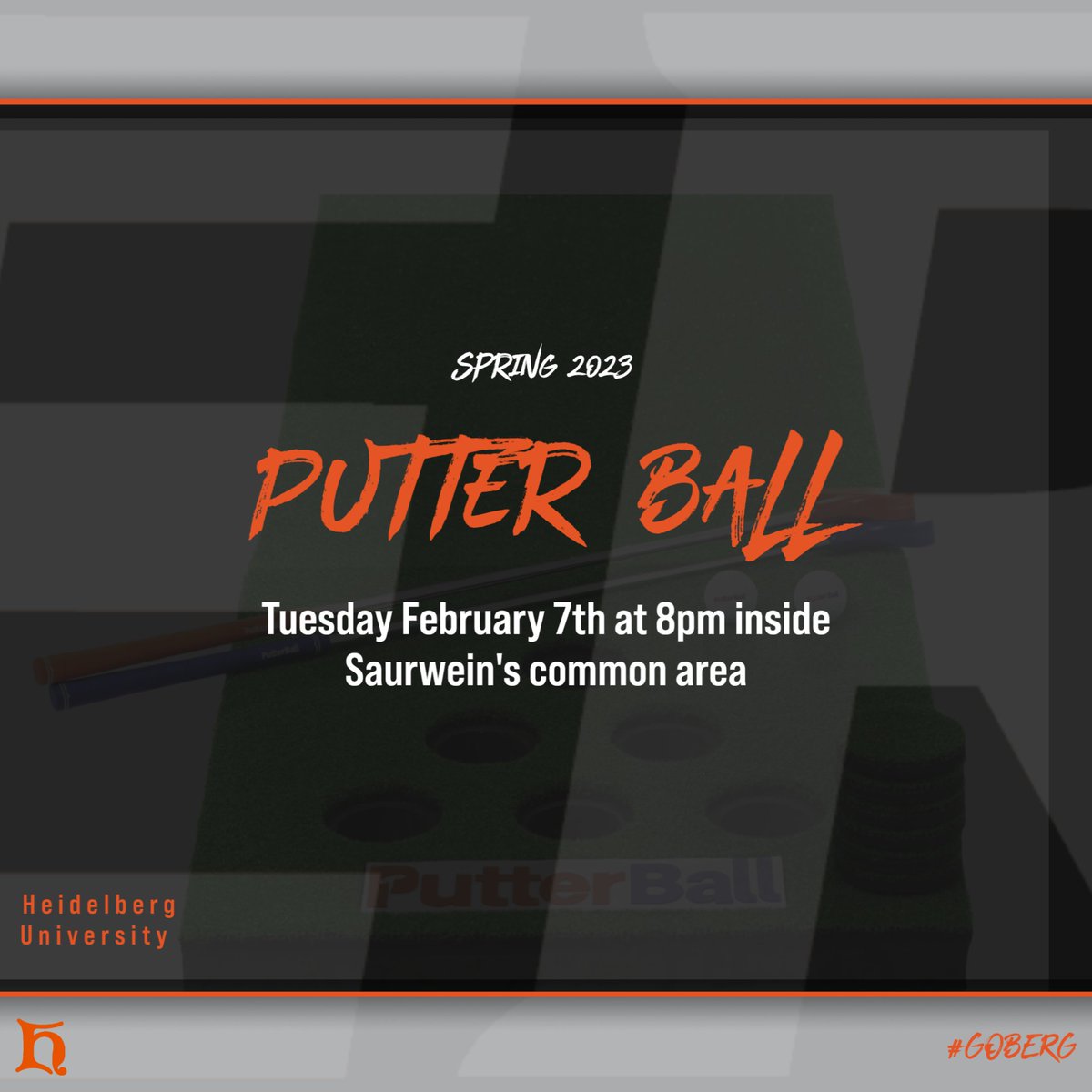 BERGIntramurals's tweet image. Tomorrow night we will be having putter ball. First five people to show up will get a prize! Bring a friend or two. Also we will be having 3 on 3 basketball when we come back from spring break so tell your friends!