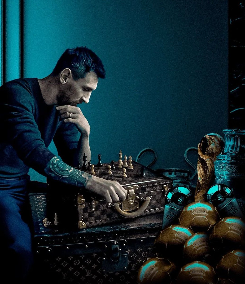 InfoEcoGame's tweet photo. Jaque Mate♟️...? 
Lionel Andrés Messi Cuccittini 👑🇦🇷 Es El Ganador Del Juego. 🐐⚽
No más preguntas, señor juez 🧑🏻‍⚖️. Se terminó 🔚 el debate o nunca hubo debate... 🤔 https://t.co/dY1HwtdS3f