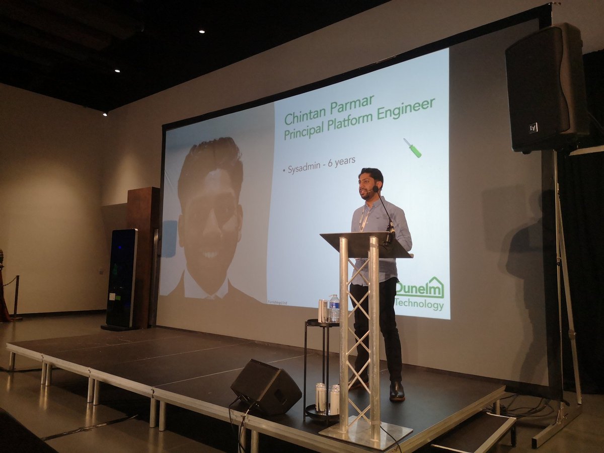 BFSServerless's tweet photo. Next up Chintan from Dunelm https://t.co/rRPxpdhvbK