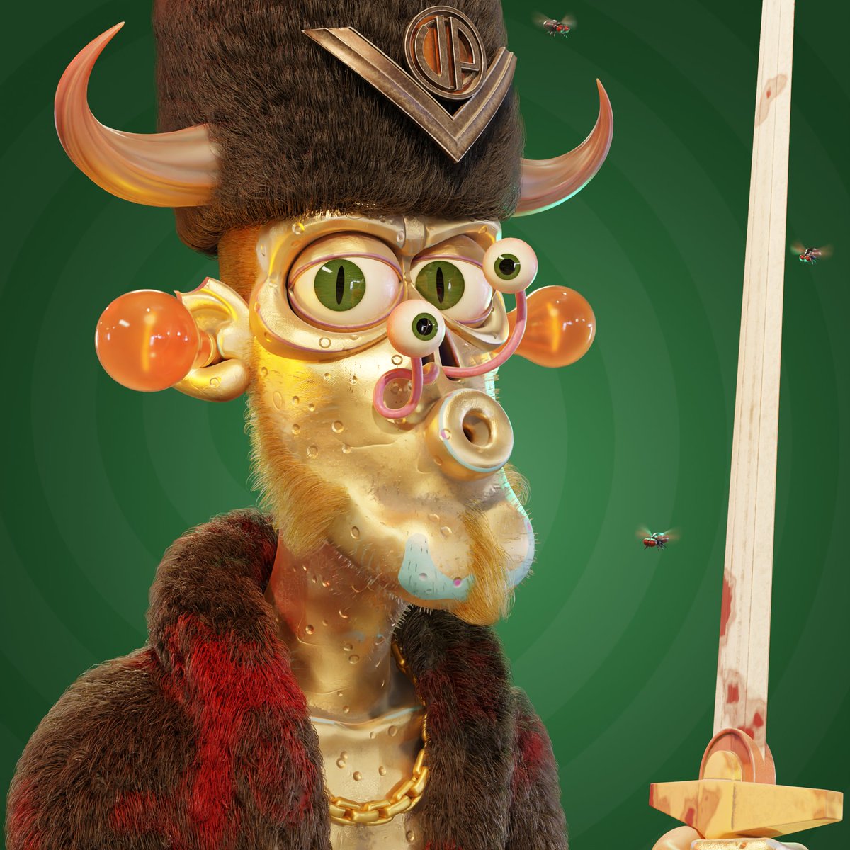 lonelyfirefly_'s tweet photo. @YourHalfsBigger @mattbag3d @Tezzomboiz_NFT Amazing work!  I'd love to have one ❤️ This is my Tezzomboiz.

lonelyfirefly.tez https://t.co/CZbSSLpcor