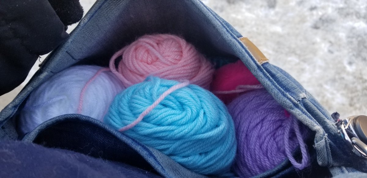 pastelmoonss's tweet photo. Now do I need all this yarn to bring to school? No. Will I probably not even crochet? No. But I need ✨options✨ https://t.co/JamP0hYZGW