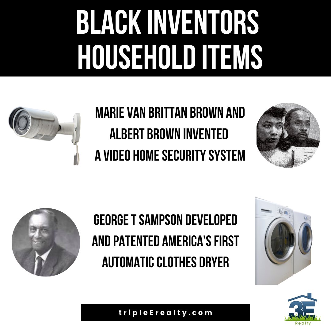 Quick Black History Lesson…Black Inventors of Household Items!

#blackhistorymonth 
#blackherstorymonth