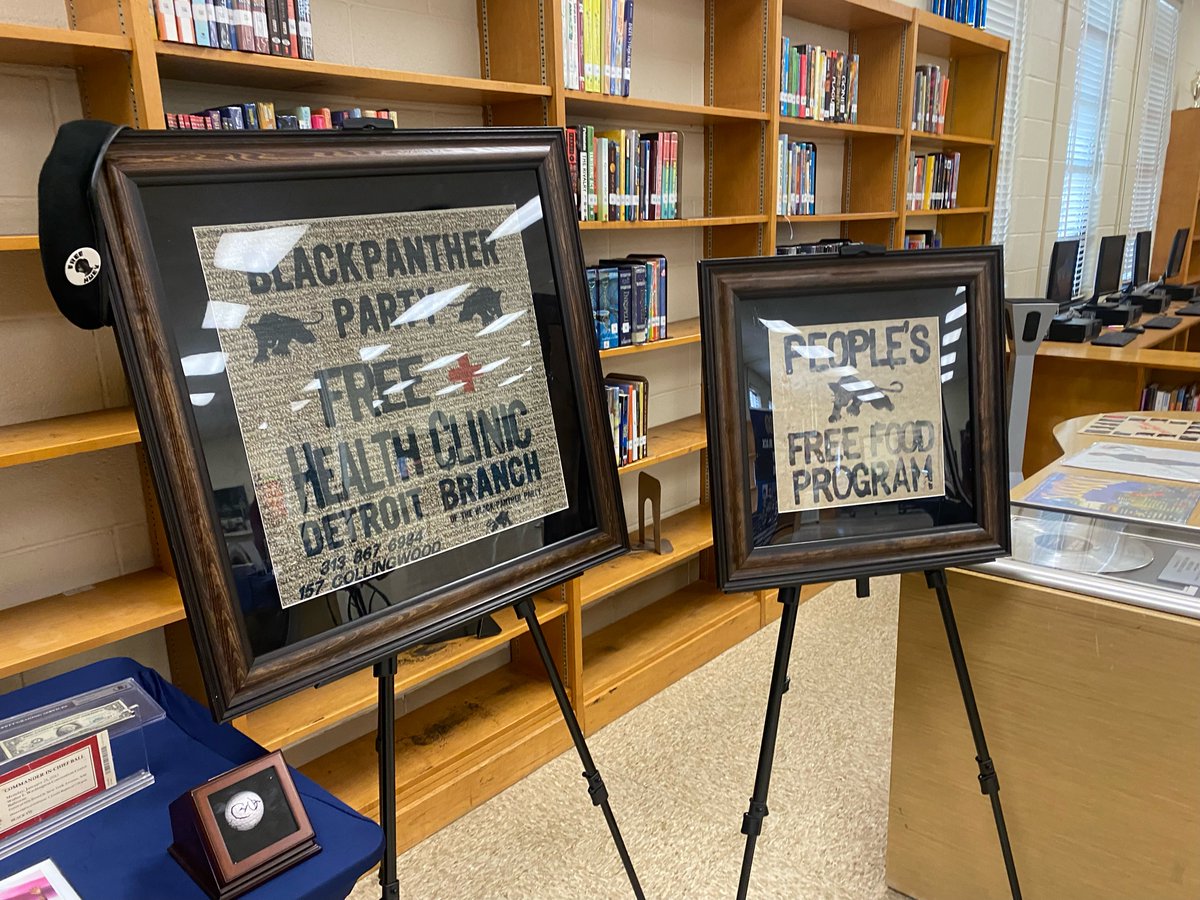 WalkerMillMS's tweet photo. The Mobile Black History Museum made its stop at Walker Mill. @WMMSTAG #BlackHistoryMonth #MobileMuseum #pgpcs #pgcpsproud #wmms #blueandgold #pantherpride #MobileBlackHistoryMuseum https://t.co/LC6CWkK36h