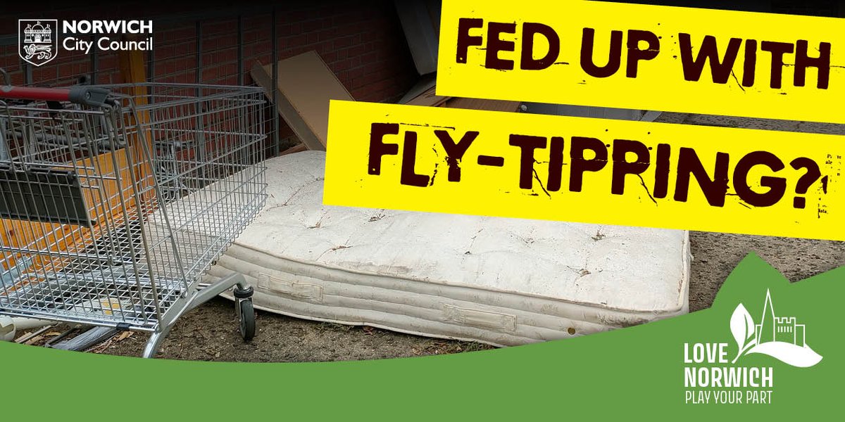 NorwichCC's tweet photo. We've put together a list of ways you can dispose of unwanted bulky items, such as furniture, from your homes 
https://t.co/dS90JZisBk

Please keep reporting any fly-tipping on public land to us, with as much information as possible https://t.co/rki4Bfysr6

#LoveNorwich https://t.co/pny7Z61idg
