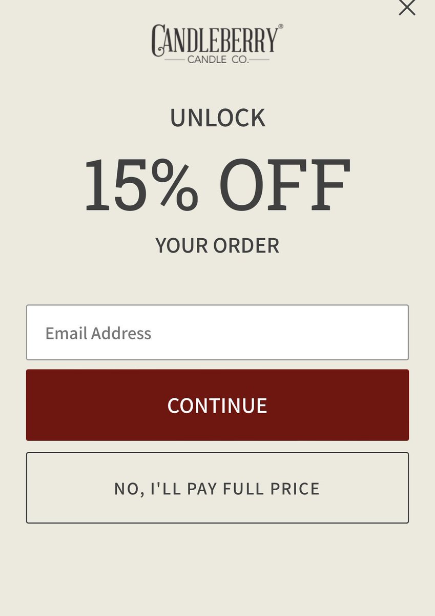 MolecularNotion's tweet photo. @Candleberry wtf is this passive aggressive bullsh*t? I was looking for candles and someone suggested you guys. I have never exited a website so fast. https://t.co/c7iRk6e4F8