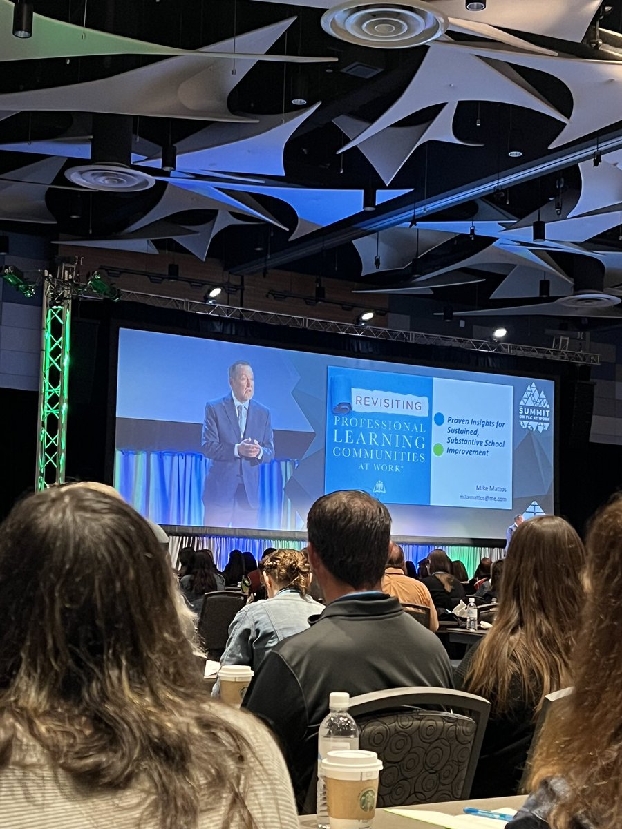 Excited to learn at the Summit On PLC  At Work! <a href="/SolutionTree/">Solution Tree</a>