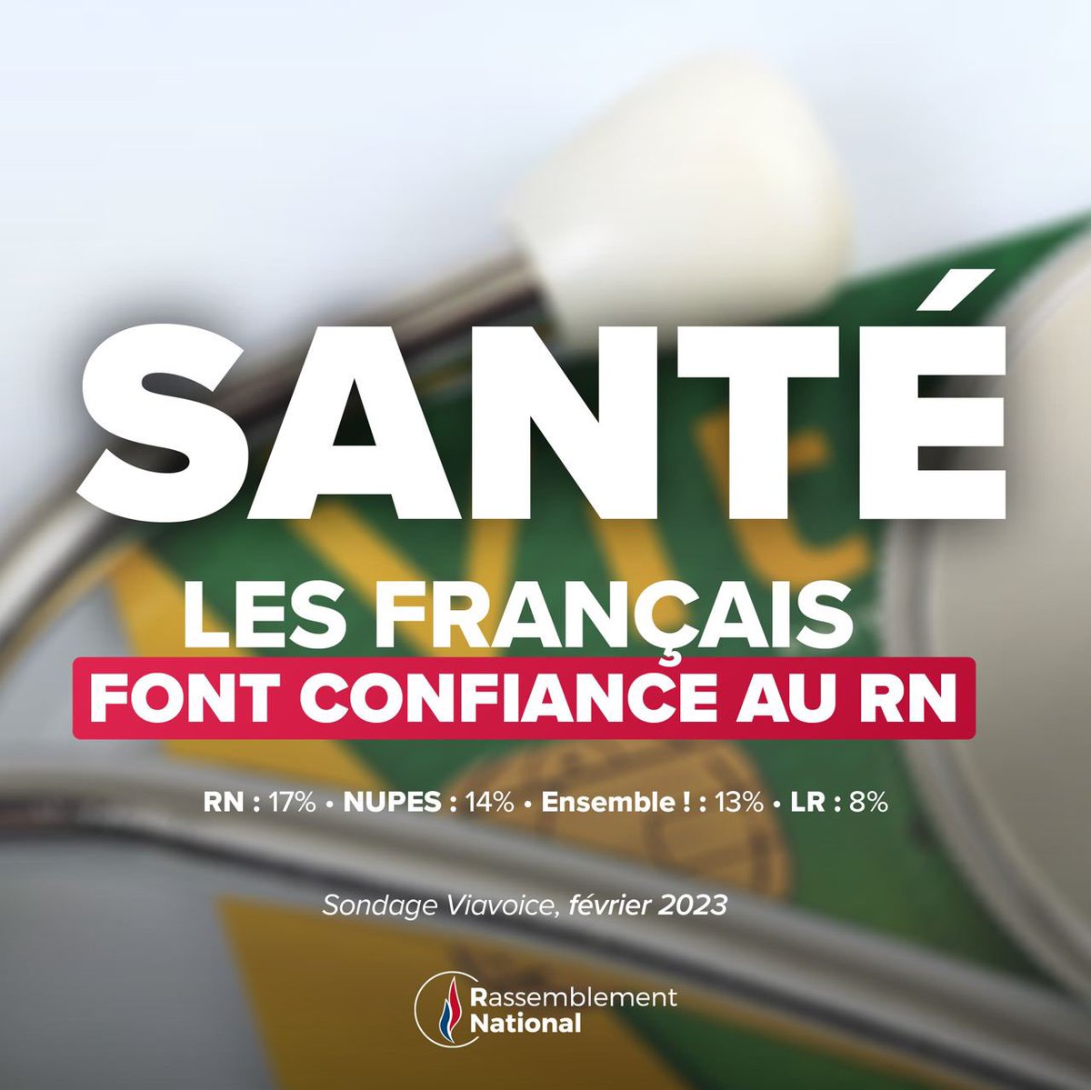 Les Français sur tous les sujets font confiance au <a href="/RNational_off/">Rassemblement National</a> !
